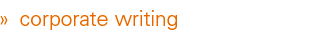 Corporate Writing